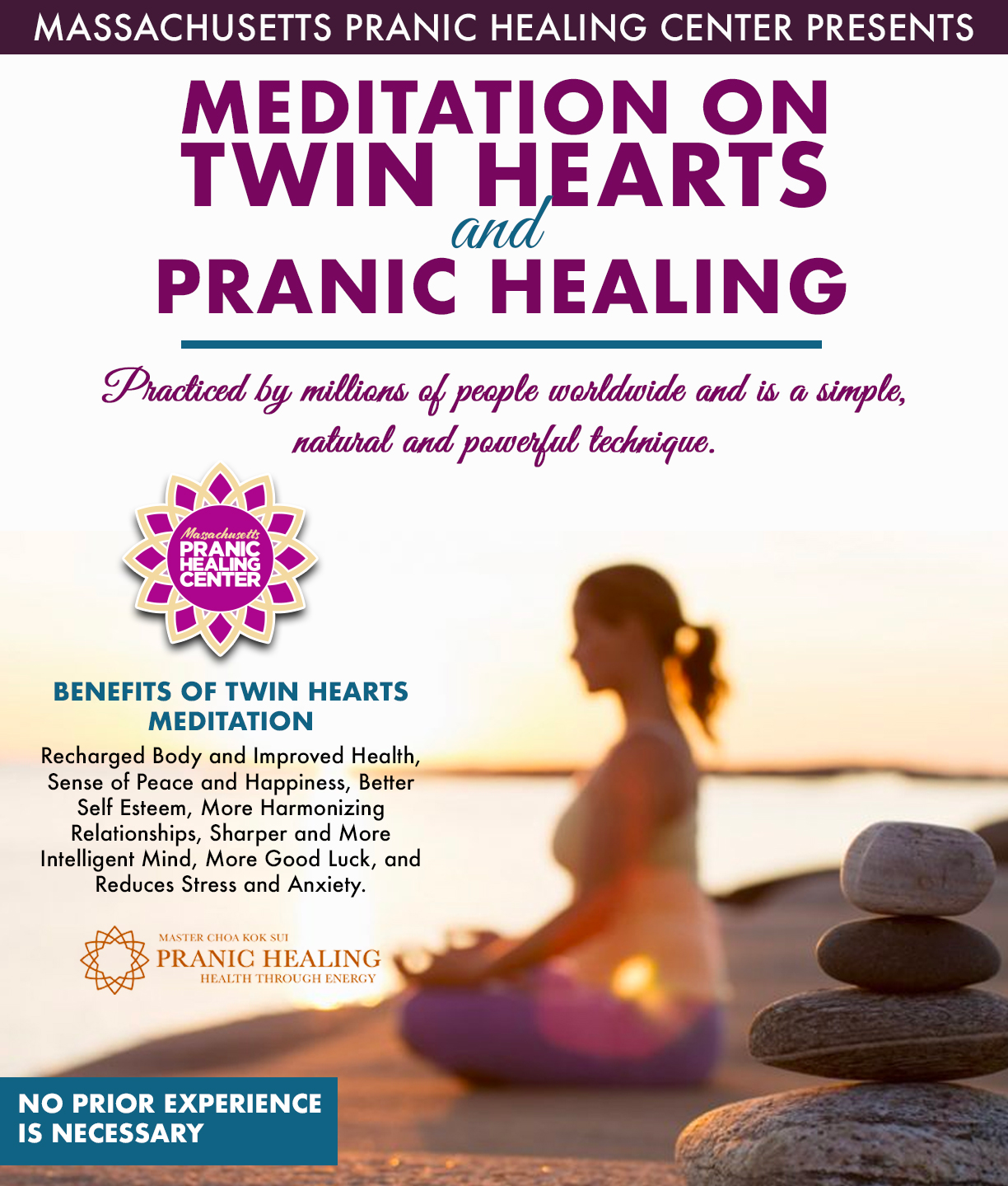 Meditation & Twin Hearts Healing | Massachusetts Pranic Healing Center